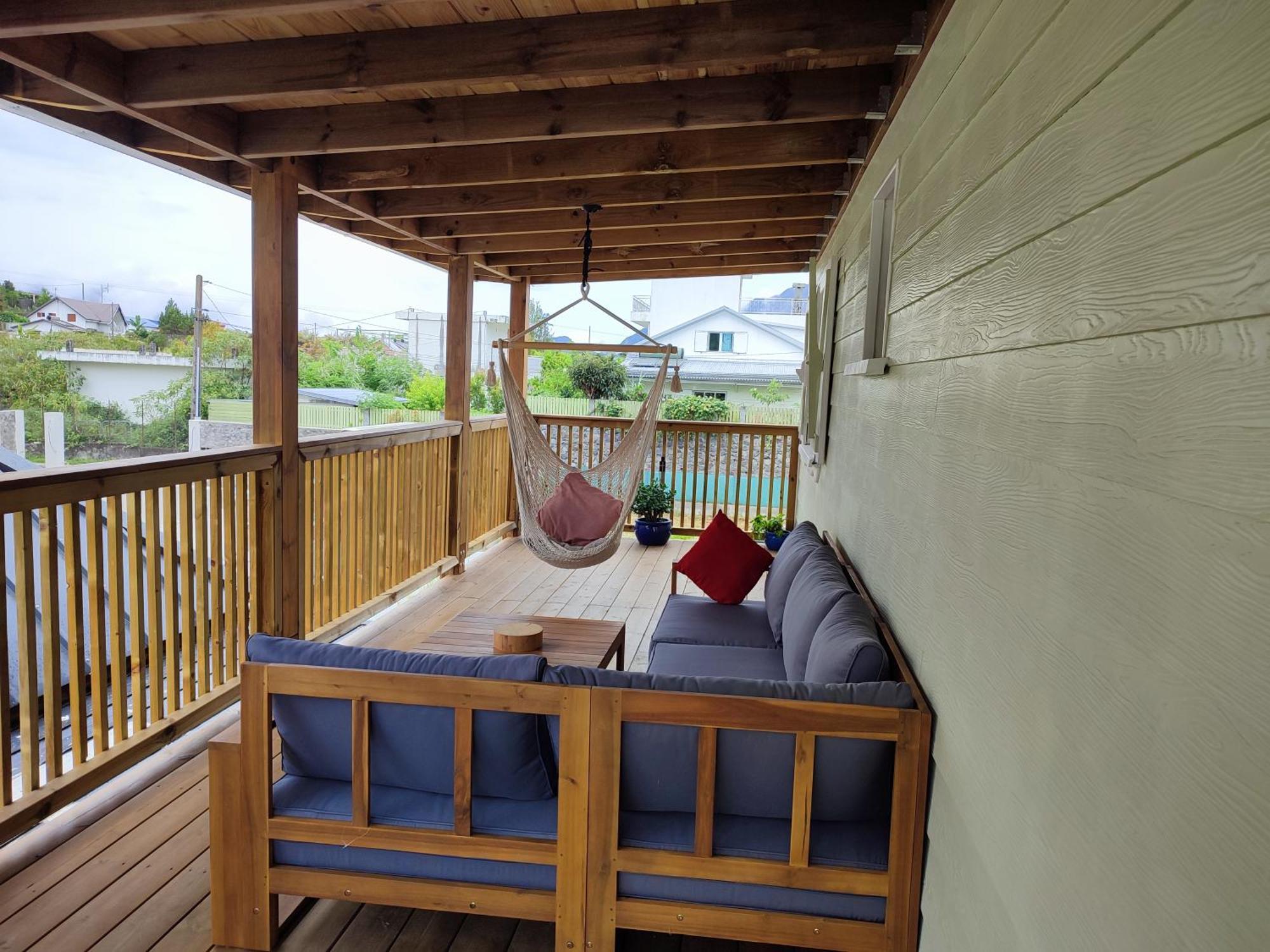 Ferienwohnung La Belle Creole Cilaos Exterior foto